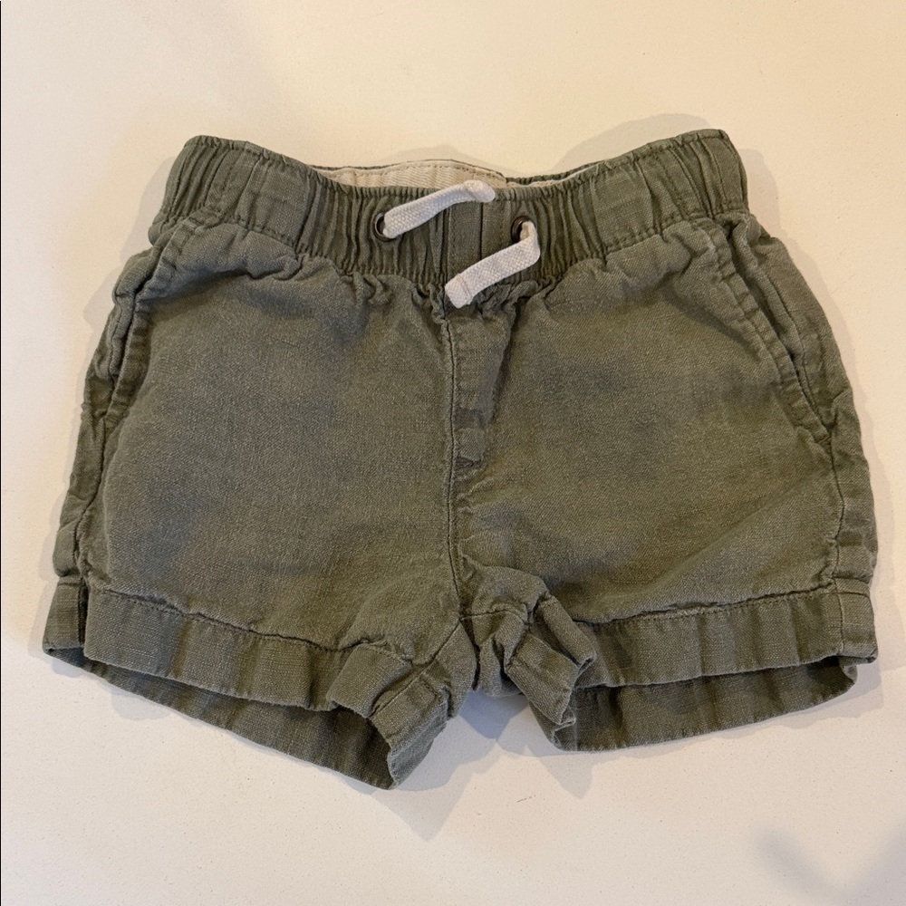 J. Crew Kids Olive Green Shorts